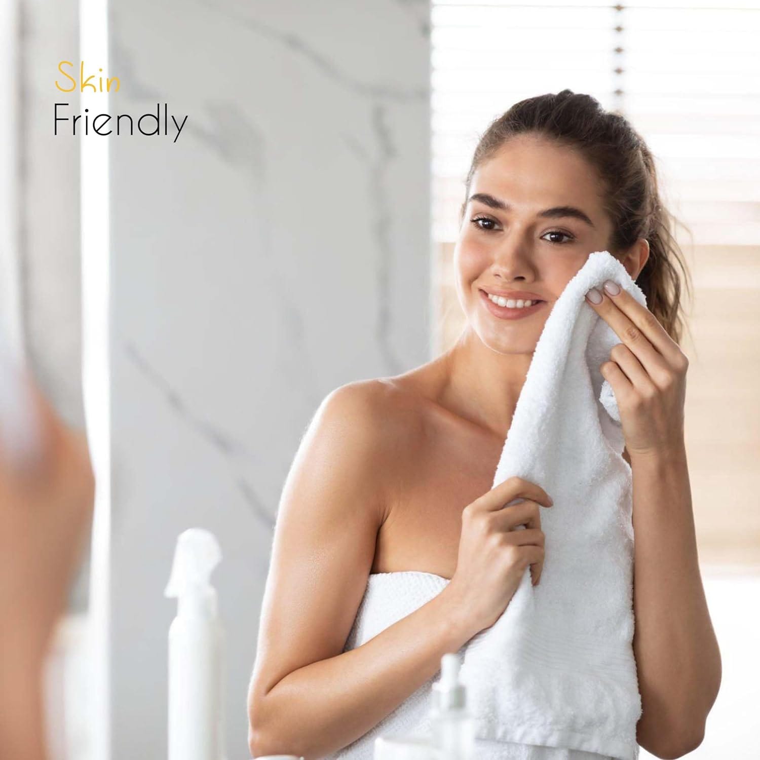 OLIVIA ROCCO Bath Sheets 500GSM Ultra Soft Super Absorbent Quick Dry Cotton White Grey Hotel Durable Bulk Pack 12 BBs Hospitals