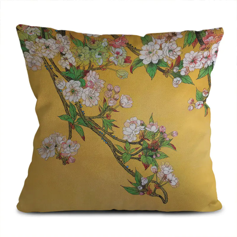 Super Soft Nature Print Pillowcase – Decorative Cushion Cover 45cm