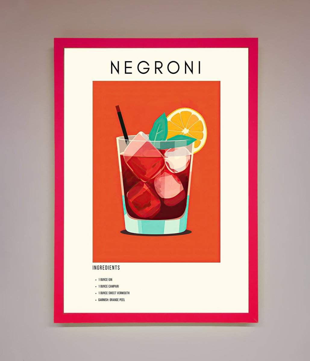 Negroni Framed Wall Art - Zestio