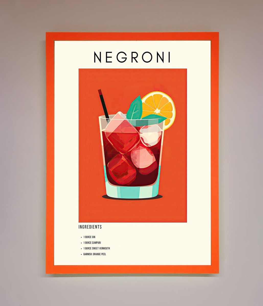 Negroni Framed Wall Art - Zestio