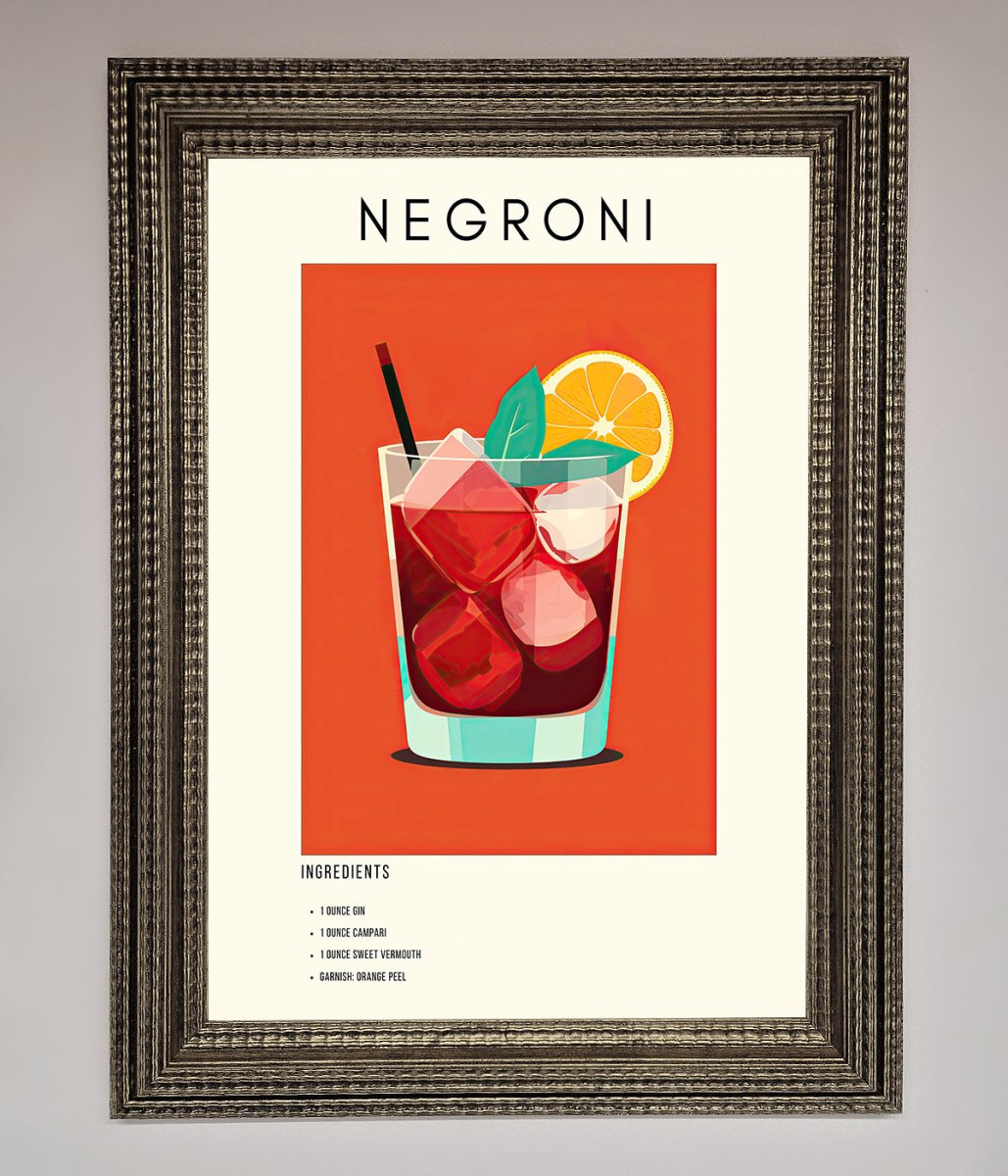 Negroni Framed Wall Art - Zestio