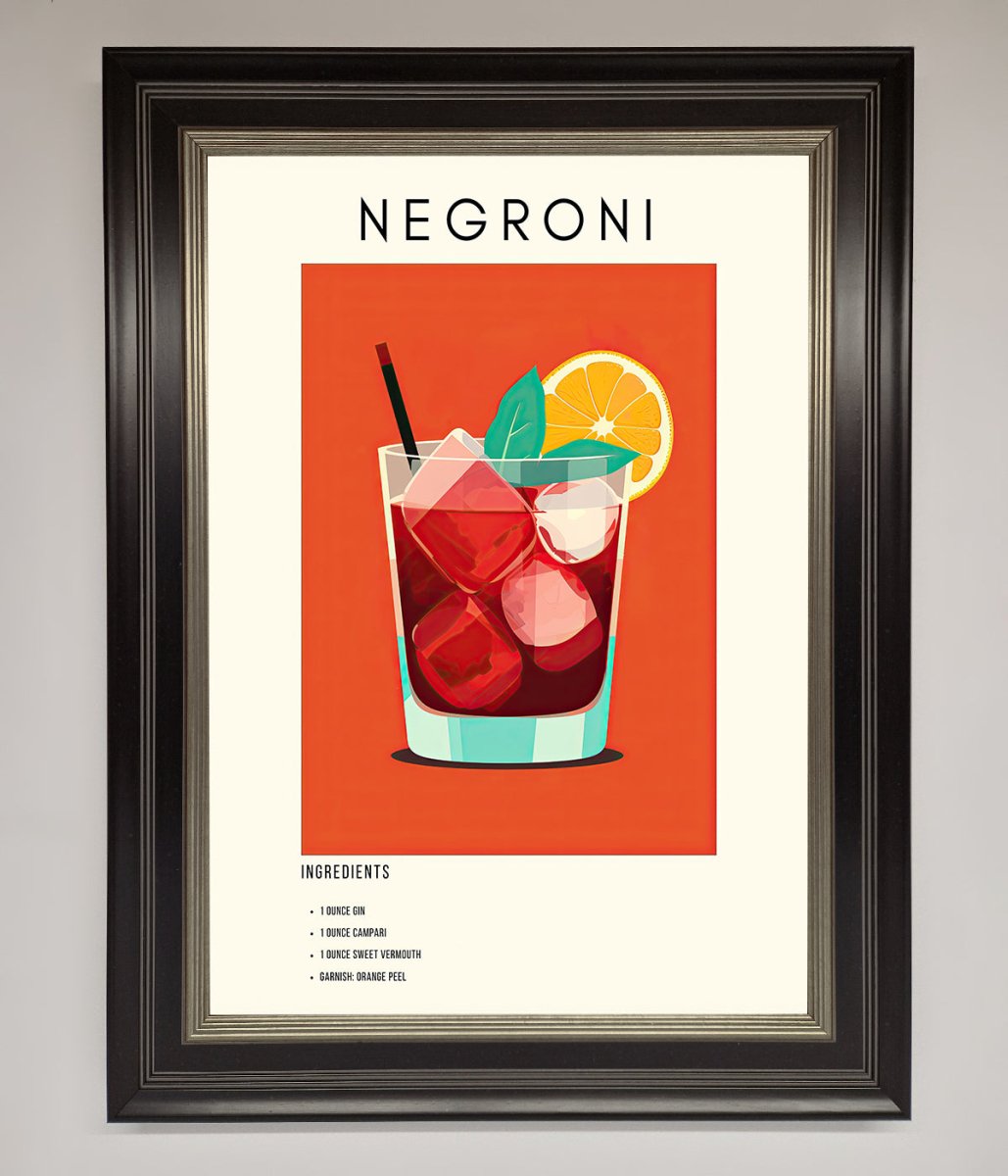 Negroni Framed Wall Art - Zestio