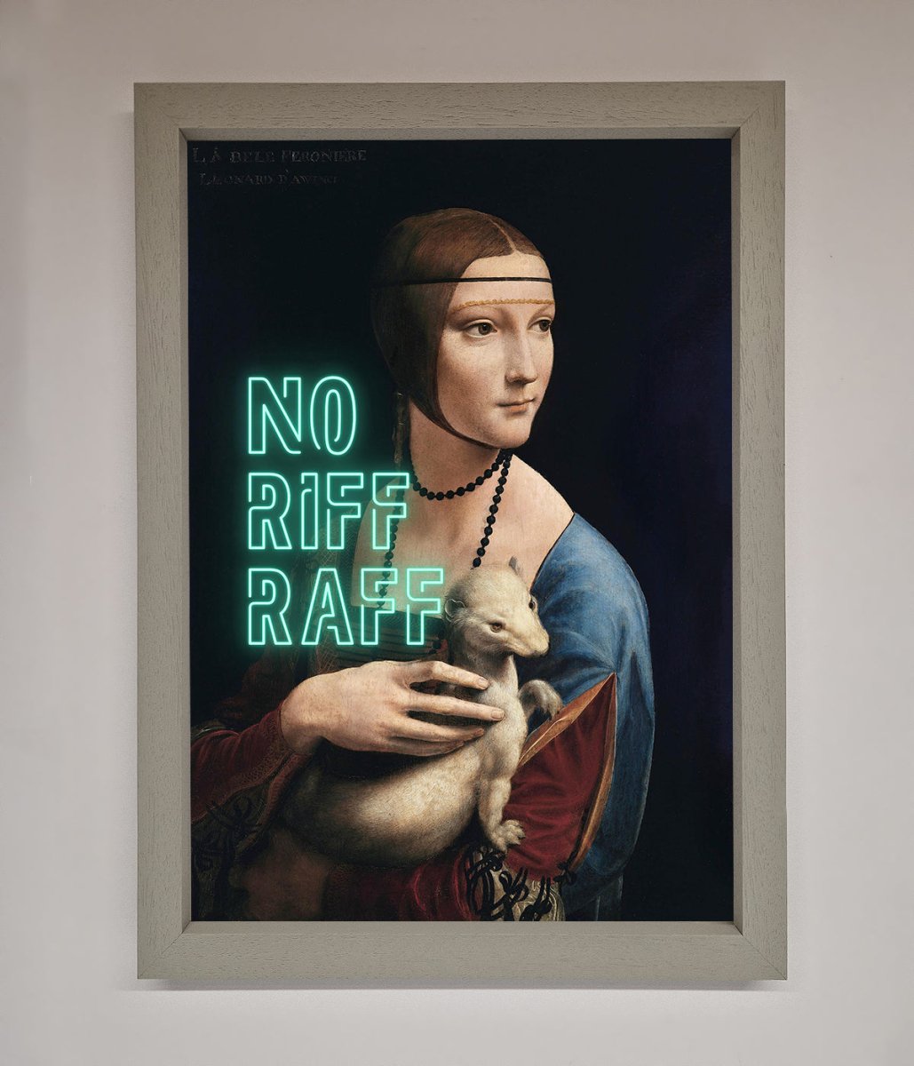 No Riff Raff Framed Print - Zestio