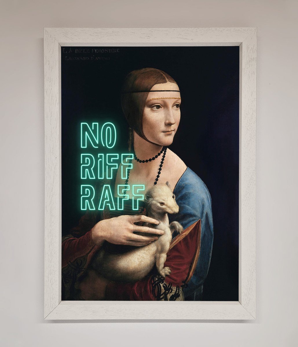No Riff Raff Framed Print - Zestio