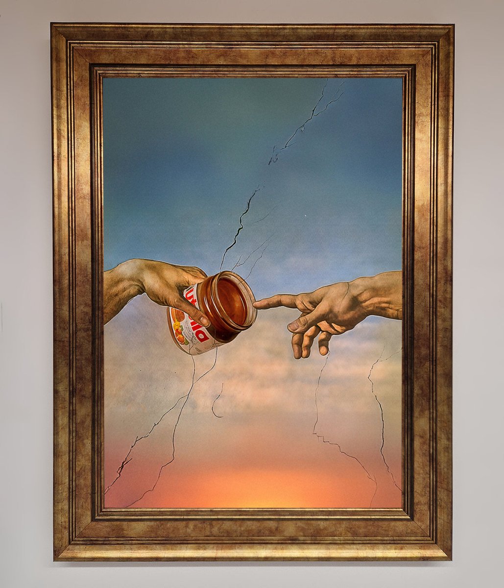 Nutella Of Creation Framed Poster - Zestio