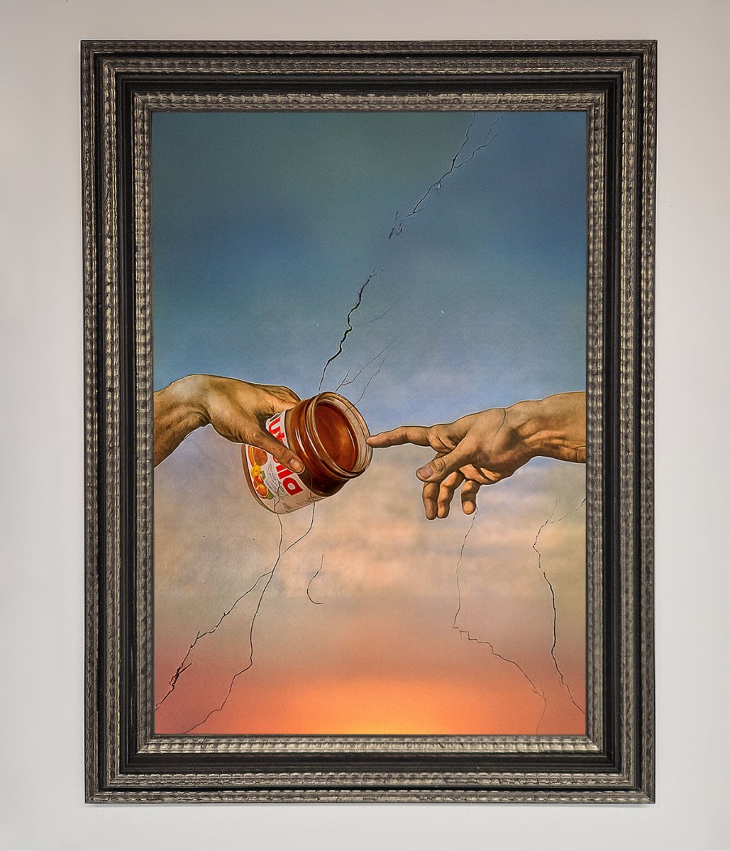 Nutella Of Creation Framed Poster - Zestio