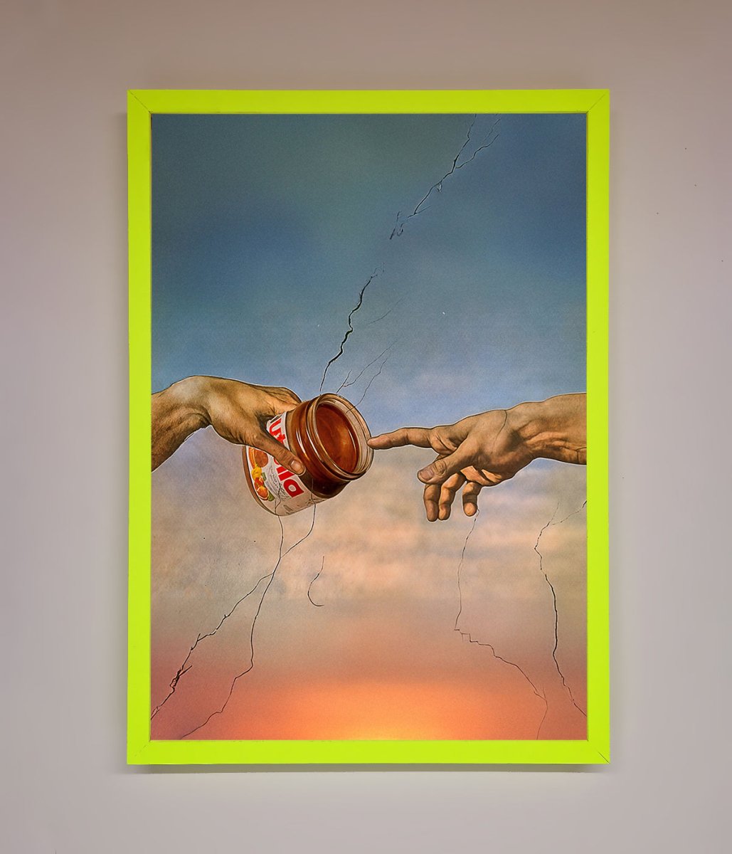 Nutella Of Creation Framed Poster - Zestio