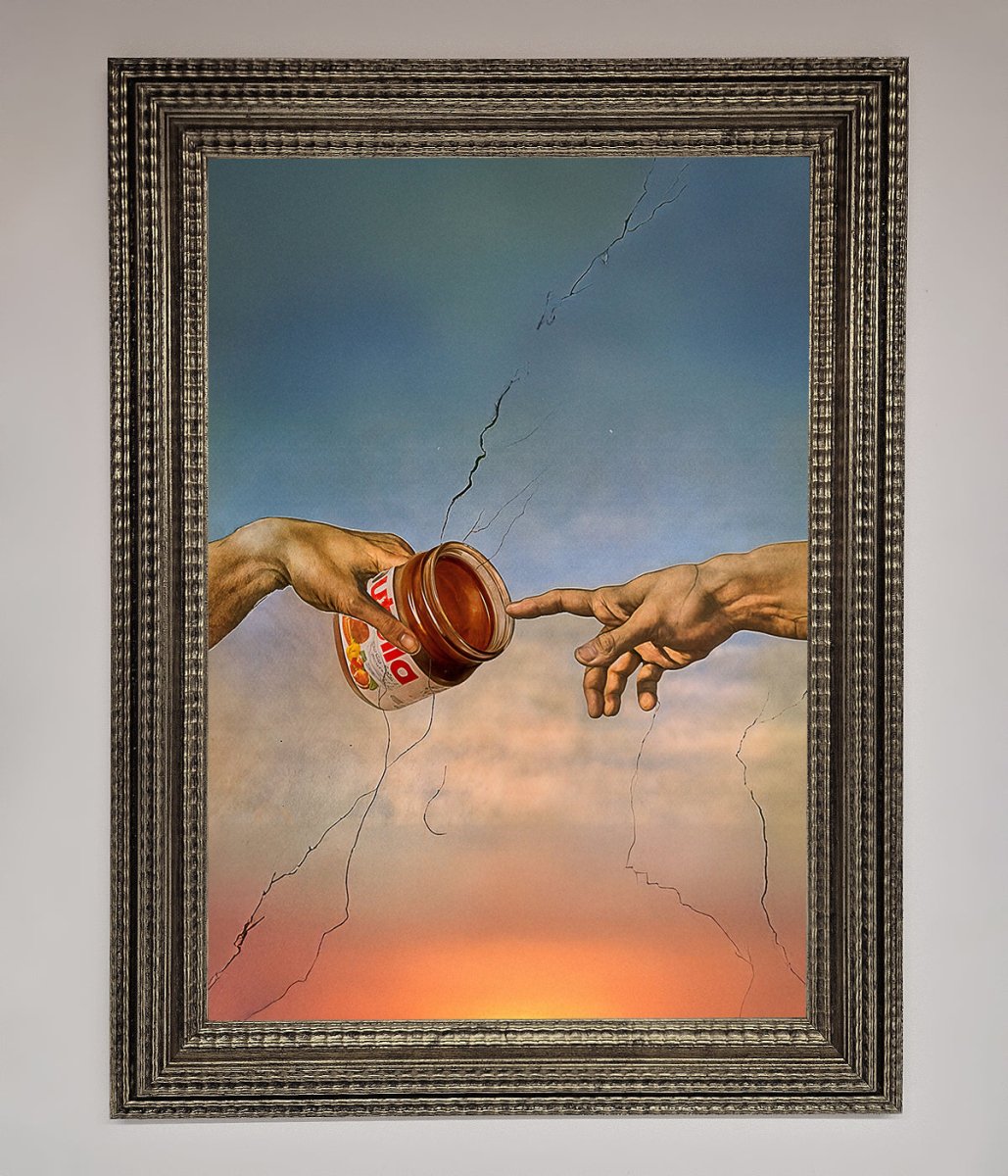 Nutella Of Creation Framed Poster - Zestio