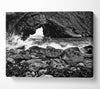 Oceans Gateway B n W Canvas Wall Art - Zestio