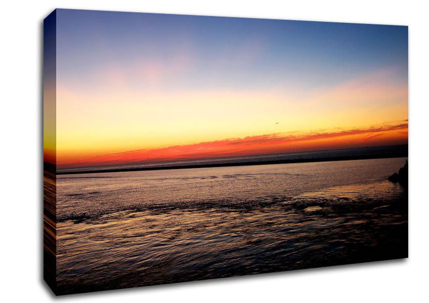 Oceans Skyline Canvas Wall Art - Zestio
