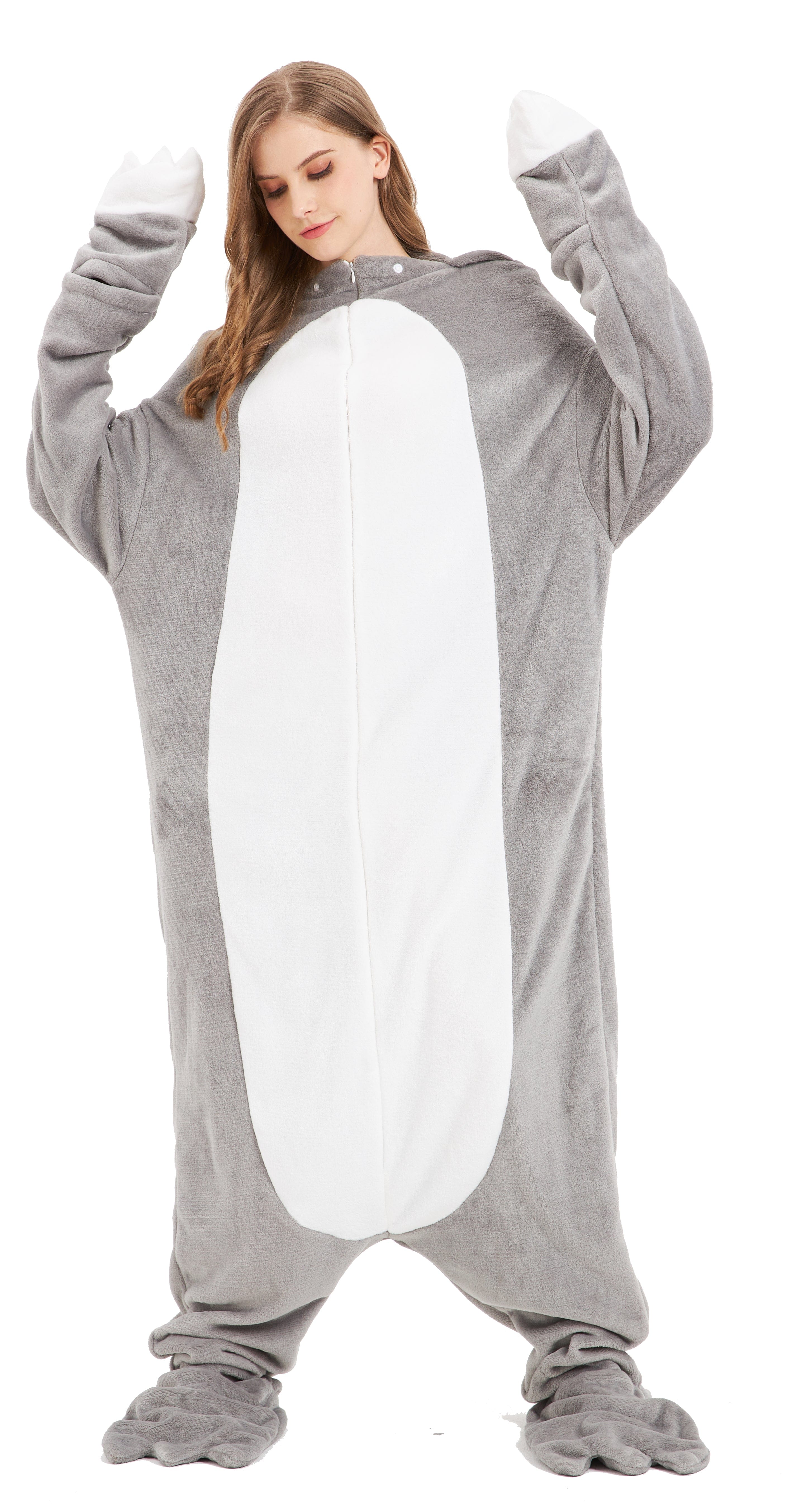 OLIVIA ROCCO Oversized Koala Wearable Blanket Hoodie In Soft Fleece With Sleeves Hooded Winter Loungewear For Home Comfort