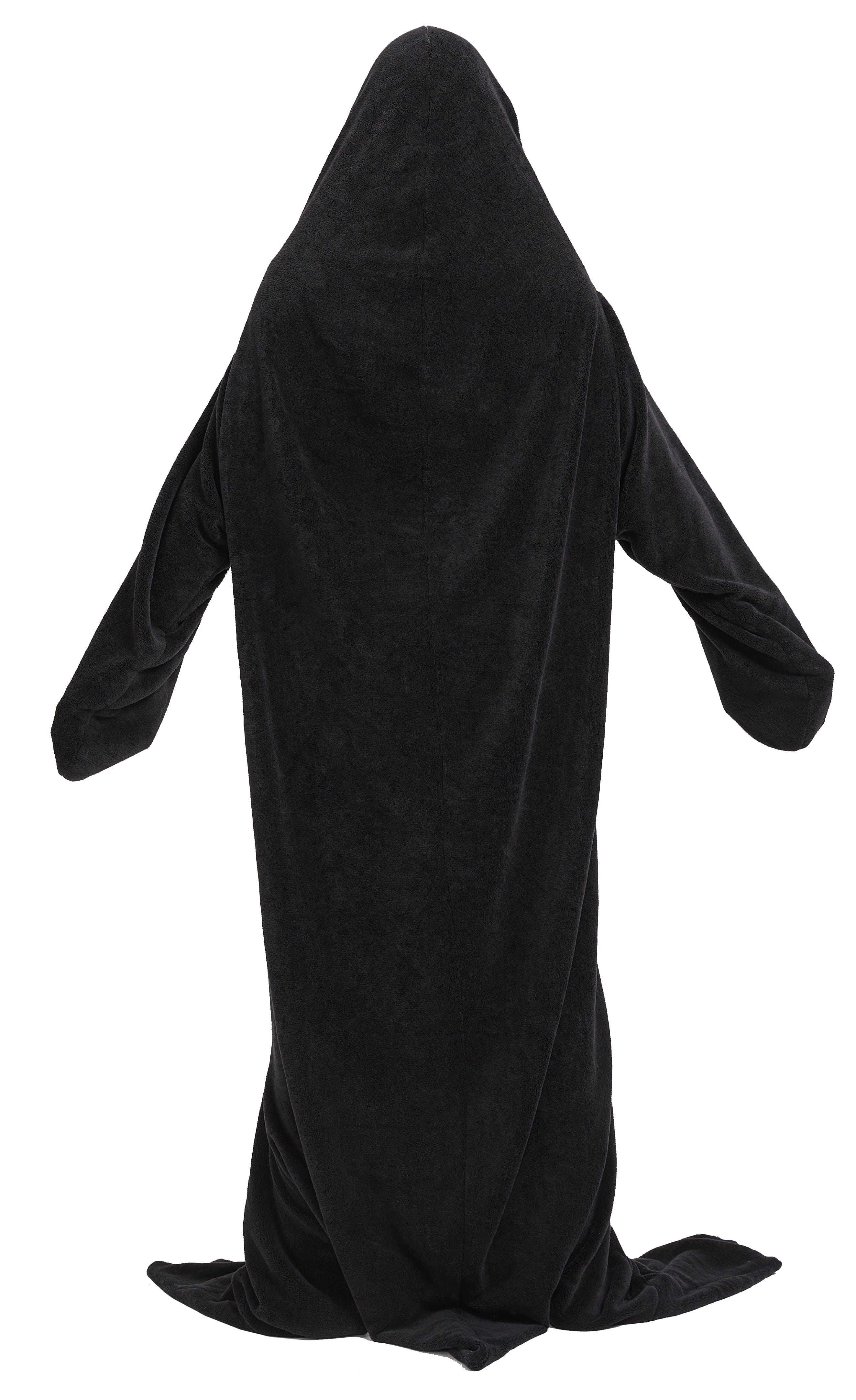 OLIVIA ROCCO Oversized Penguin Wearable Blanket Hoodie Fleece With Sleeves One Size Cozy Winter Loungewear For Home Everyday