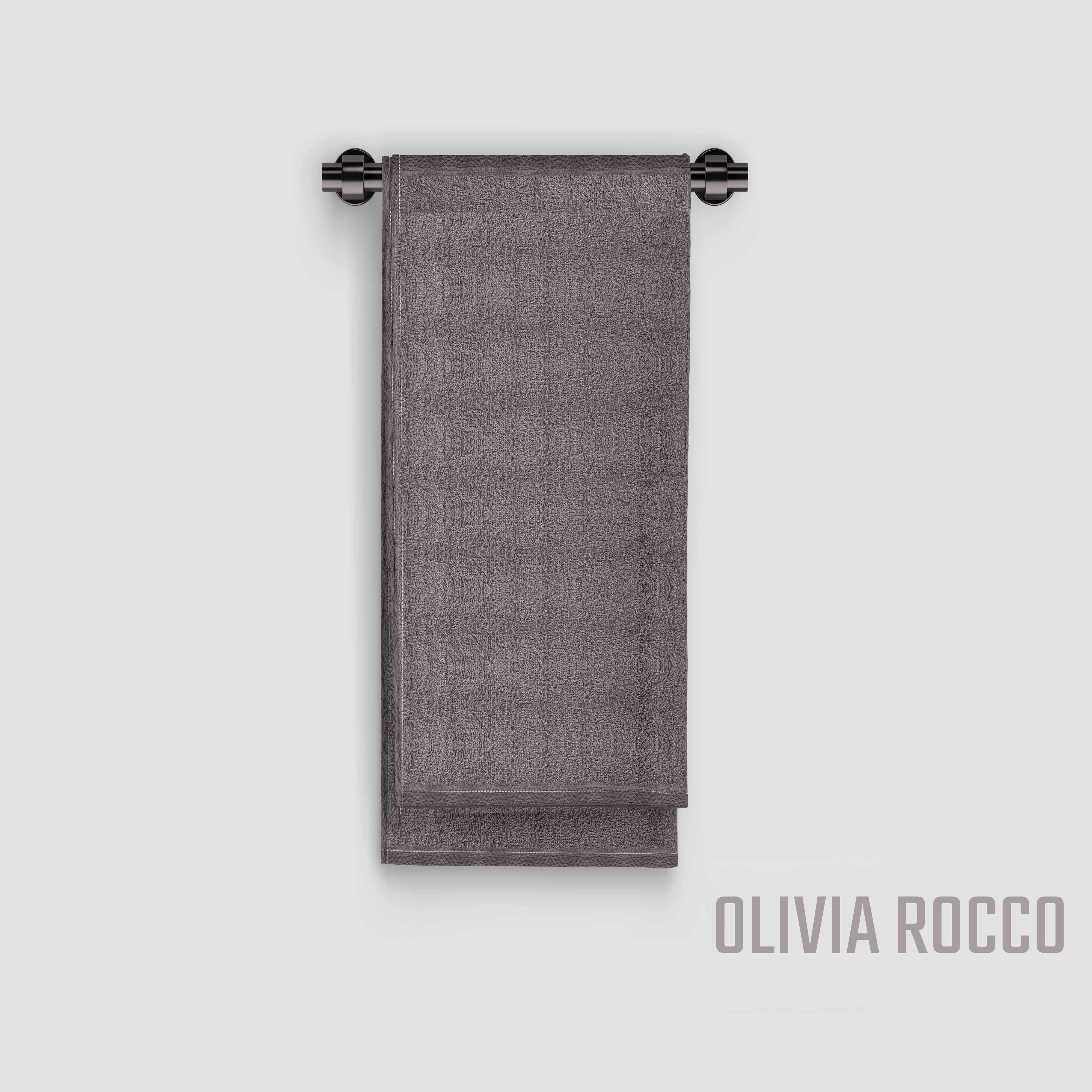 OLIVIA ROCCO Pack Of 4 Large Quick-Drying Indus Valley Cotton Bath Sheets 80x140cm Lightweight Easycare For Home Travel Gym Holidays Multiple Colours