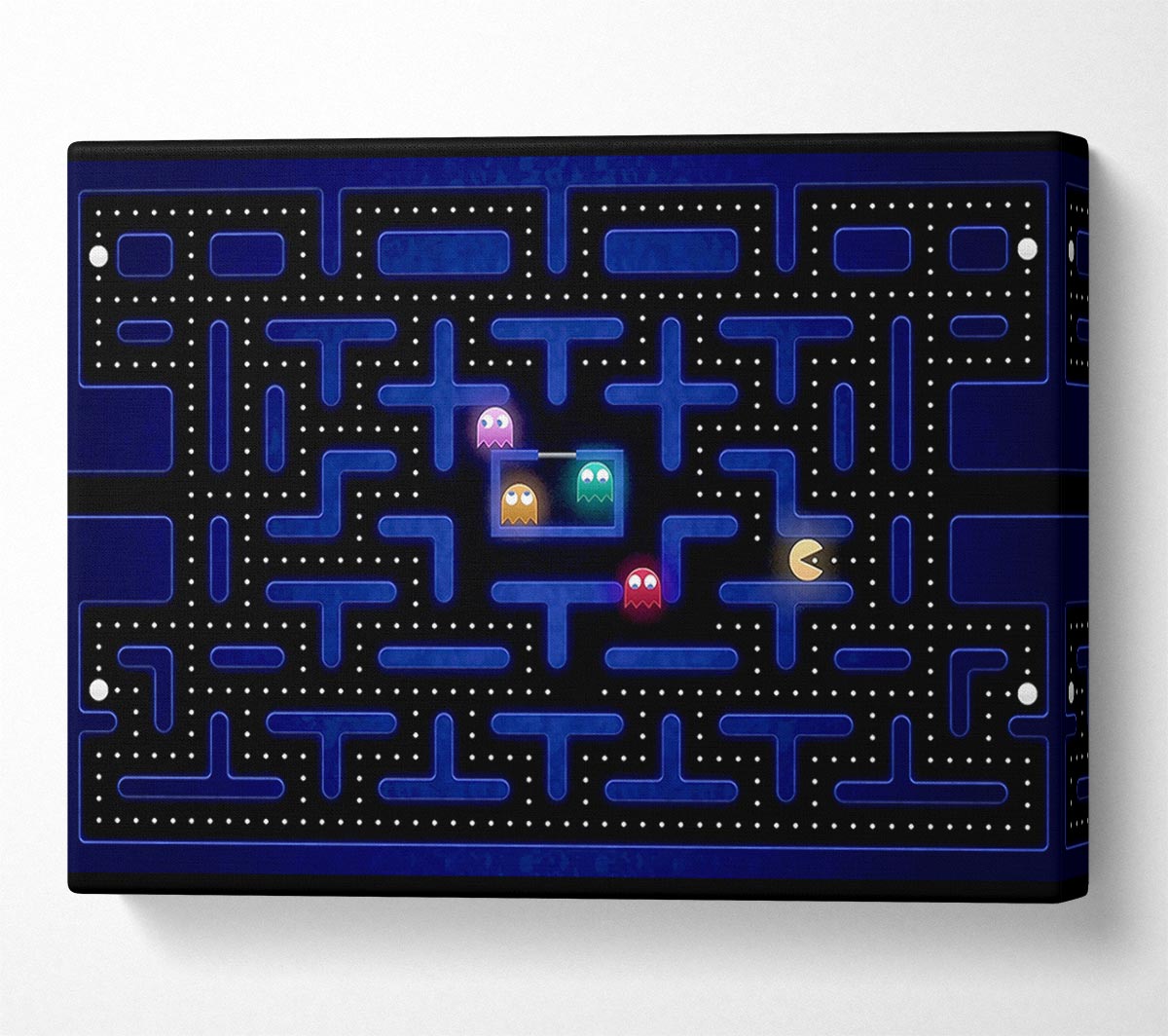 Pacman Canvas Wall Art - Zestio