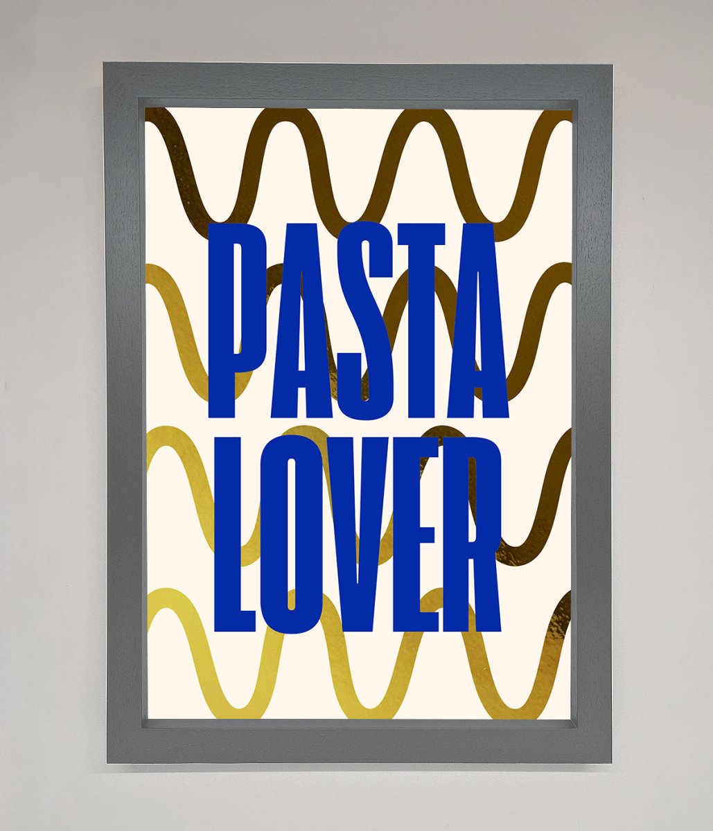 Pasta Lover Foil Print - Zestio