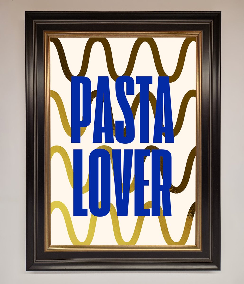 Pasta Lover Foil Print - Zestio