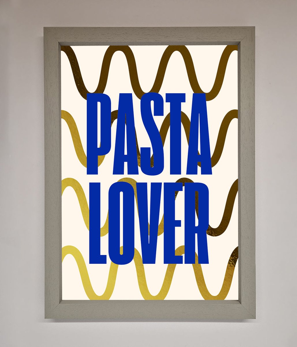 Pasta Lover Foil Print - Zestio