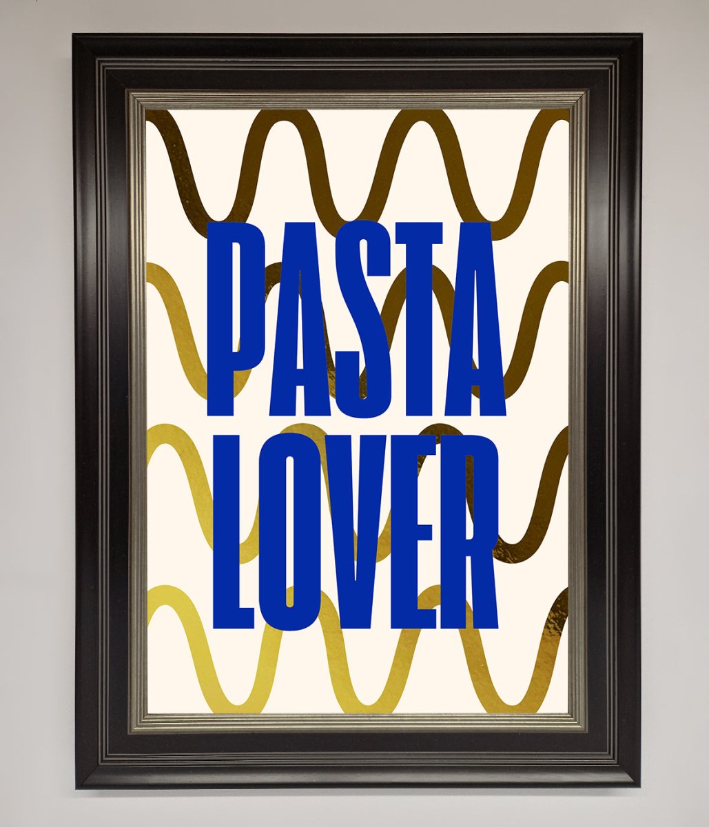 Pasta Lover Foil Print - Zestio