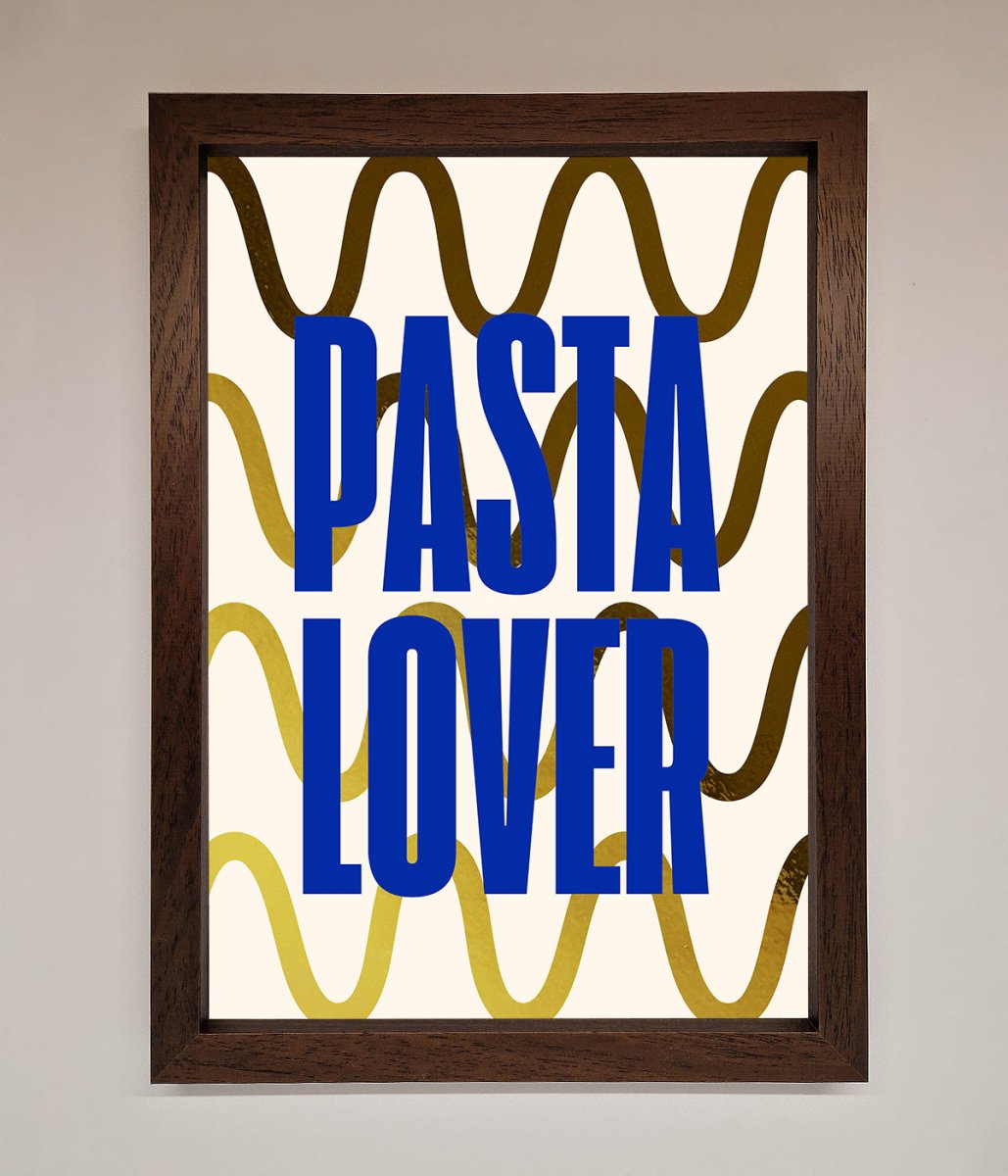 Pasta Lover Foil Print - Zestio