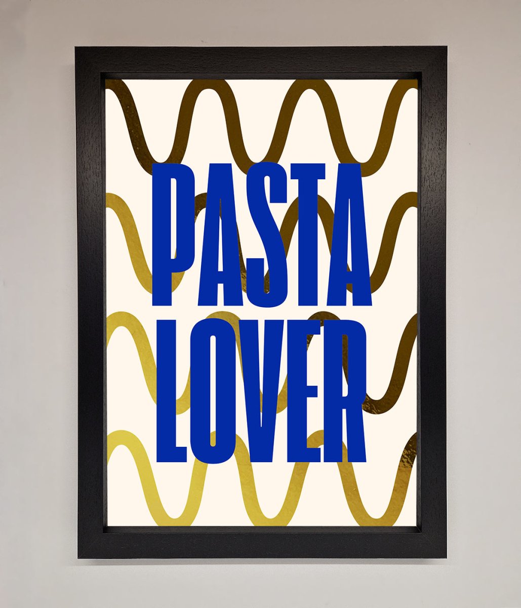Pasta Lover Foil Print - Zestio