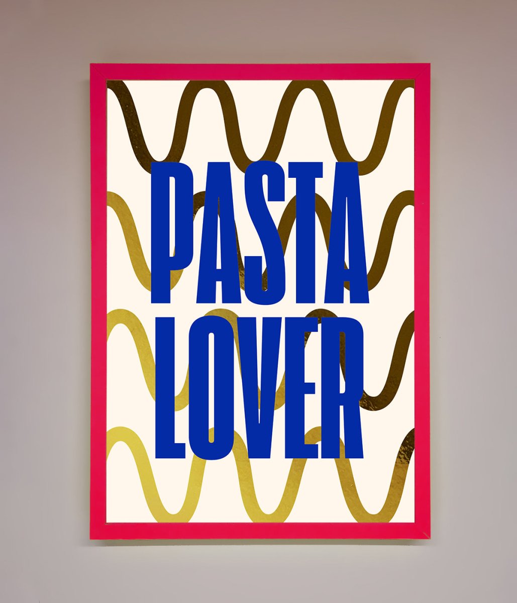 Pasta Lover Foil Print - Zestio