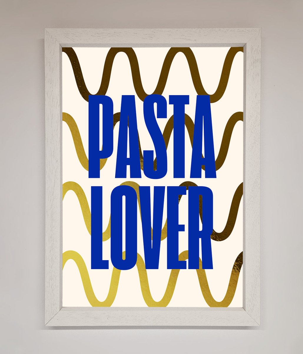 Pasta Lover Foil Print - Zestio