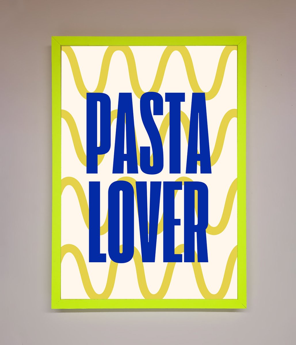 Pasta Lover Framed Wall Art - Zestio