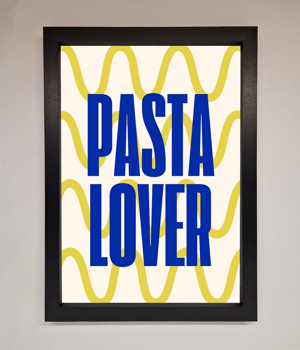Pasta Lover Framed Wall Art - Zestio