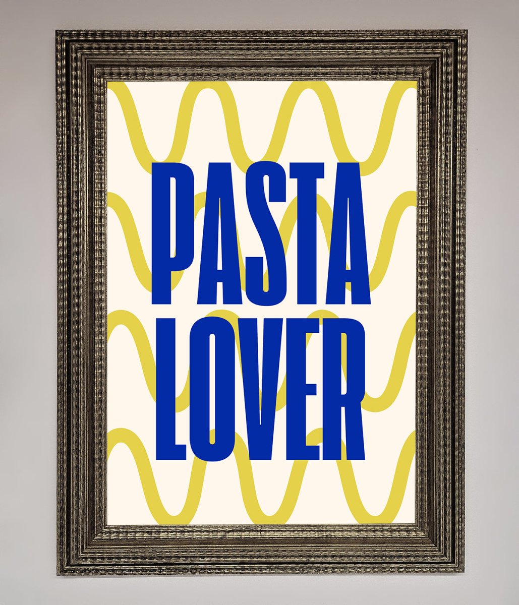 Pasta Lover Framed Wall Art - Zestio