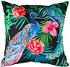 OLIVIA ROCCO Peacock Waterproof Cushion Covers 43 X 43 CM Reversible Breathable Decorative Indoor Outdoor For Patio Garden Sofa Bed Chair