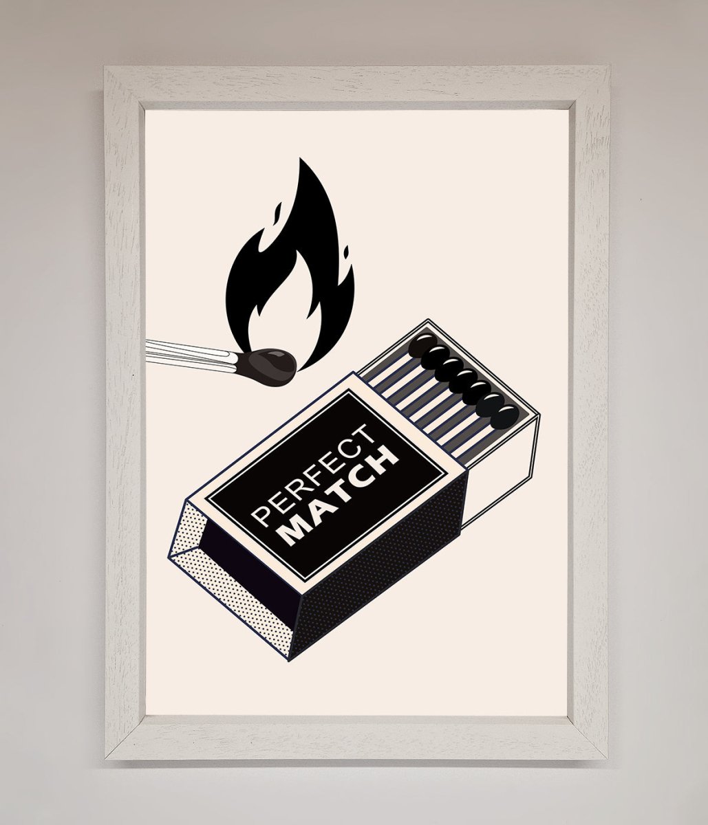 Perfect Match Framed Print - Zestio