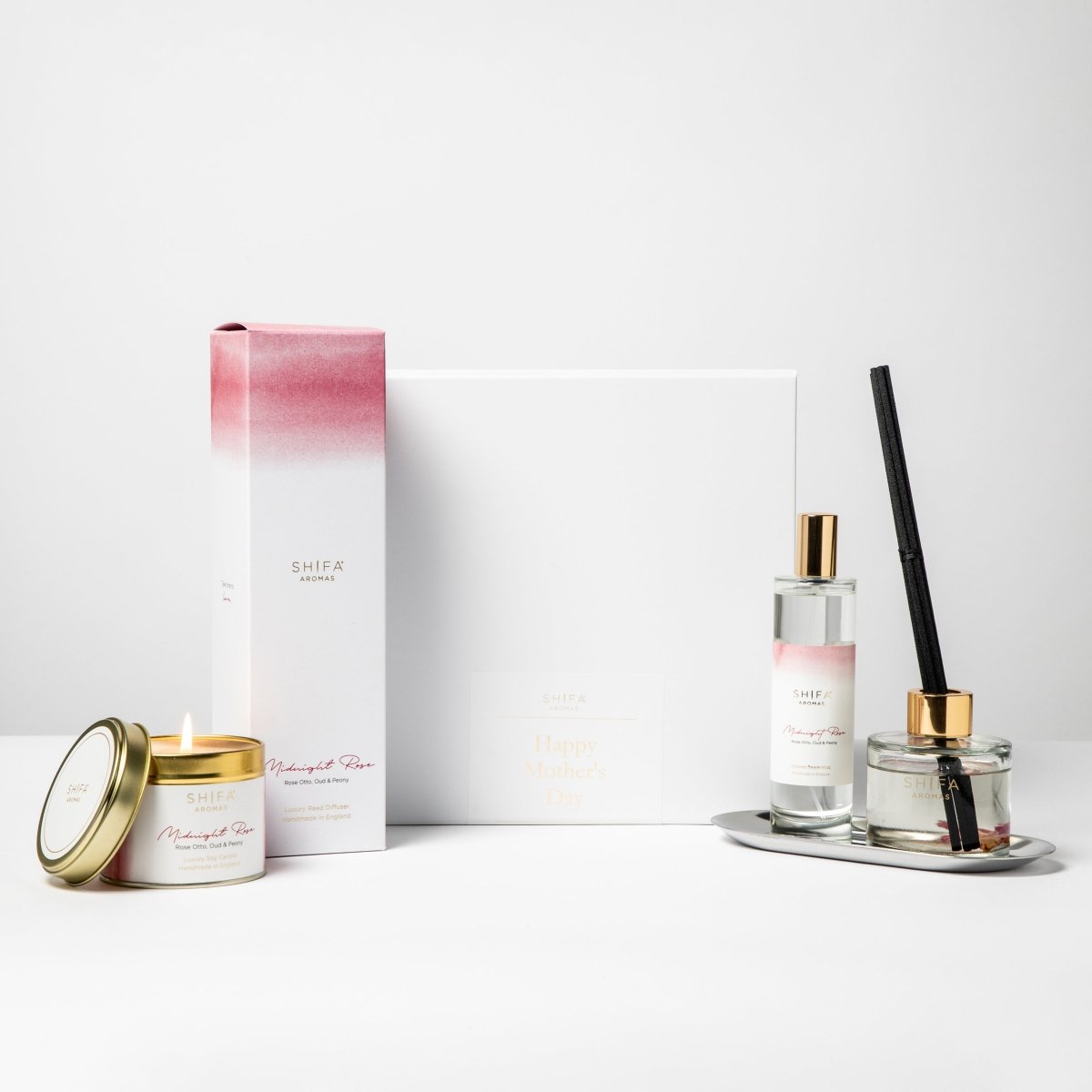 Personalised Luxury Hamper | Midnight Rose Fragrance - Zestio