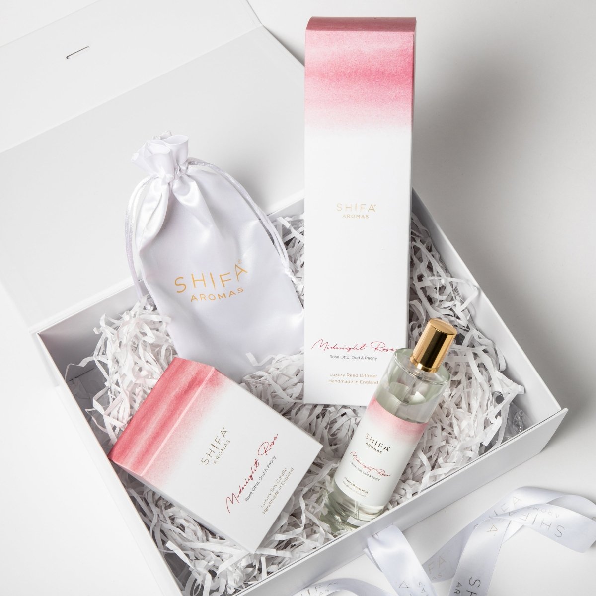 Personalised Luxury Hamper | Midnight Rose Fragrance - Zestio