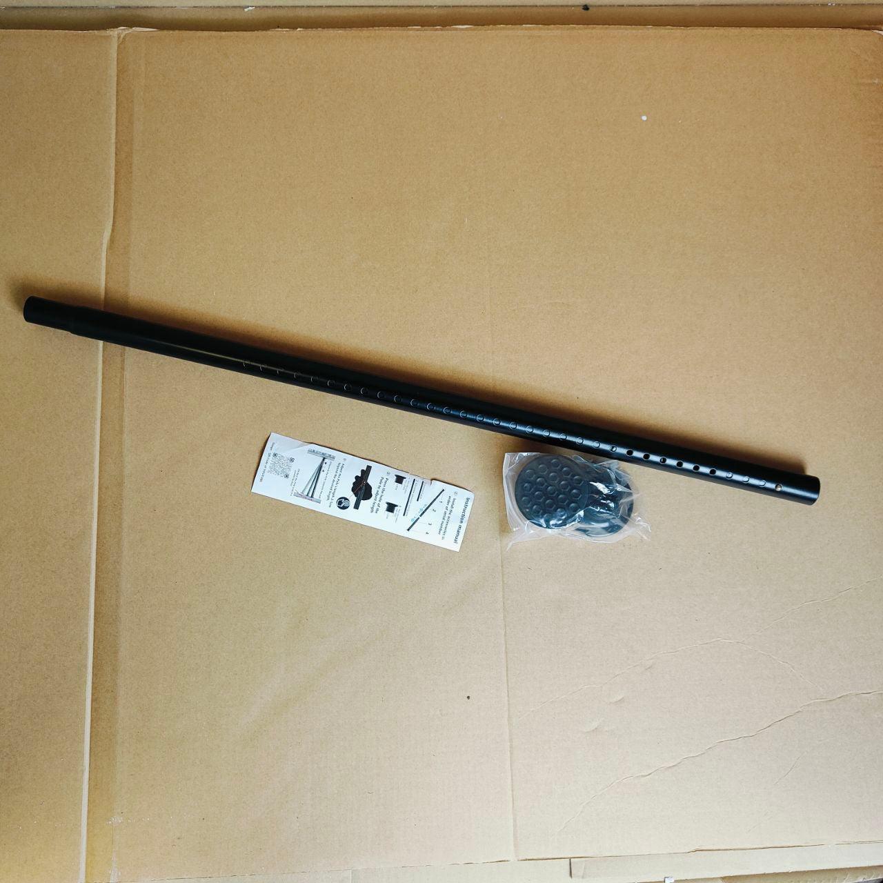 Shower Curtain Rod Extendable 90-140cm Stainless Steel 32mm Window