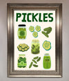 Pickle Lover Framed Wall Art - Zestio
