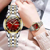 Mori style small fresh watch girls simple temperament  college style literary small dial with small bracelet watch