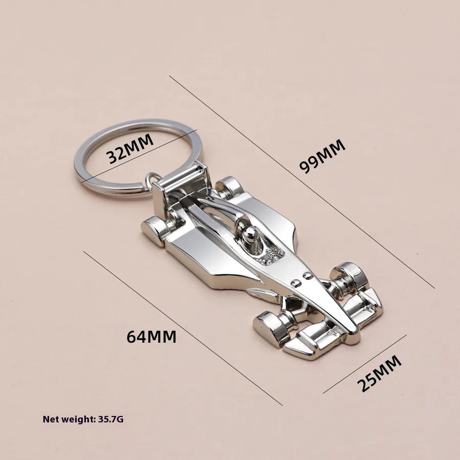 1 Piece Classic Style Car Metal Unisex Bag Pendant Keychain
