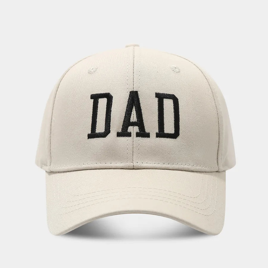 Unisex Elegant Simple Style Letter Embroidery Curved Eaves Baseball Cap