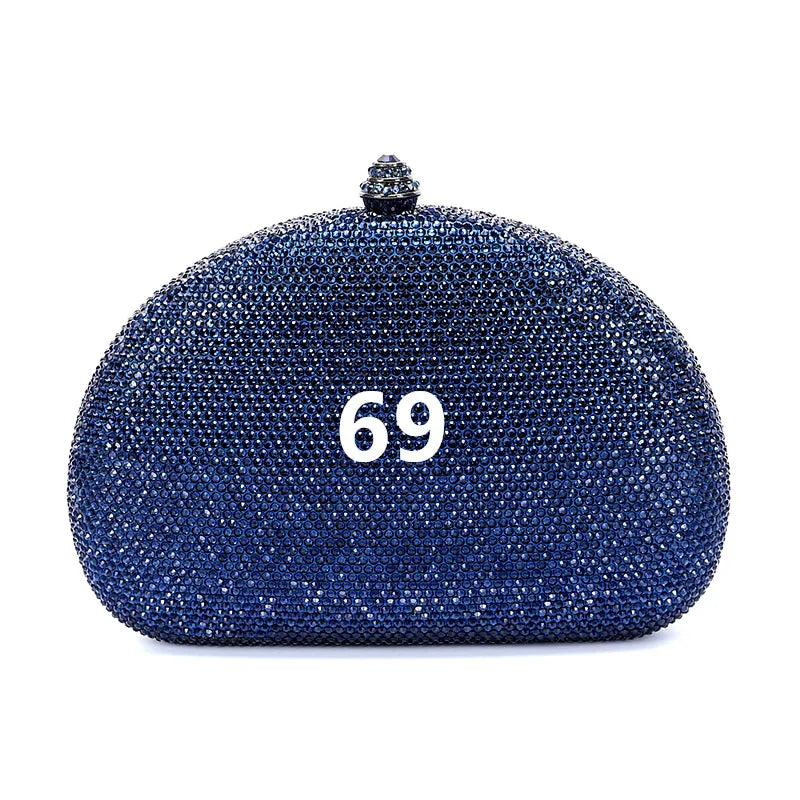 Evening bag   ladies evening bag party wedding export Diamond Crystal rhinavian bag  style