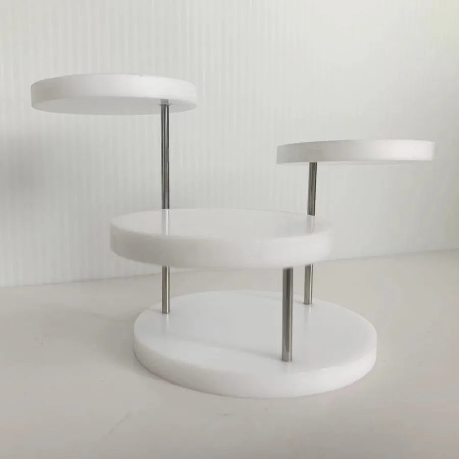 Hot acrylic ring jewelry display stand round jewelry rotating ring display stand exhibition stand