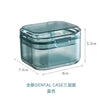 New three-layer braces box denture corrector storage box orthodontic retainer arch expander storage cleaning soaking box