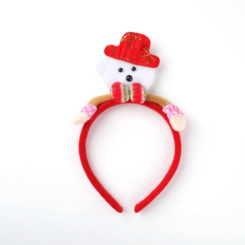 Christmas Cartoon Style Christmas Tree Snowman Snowflake Party Festival