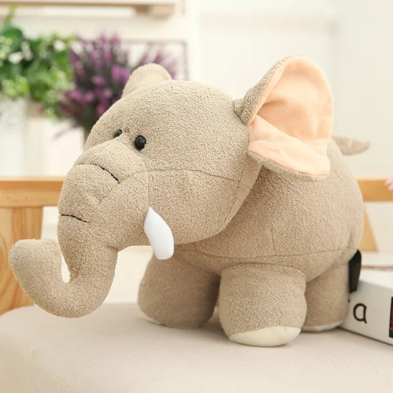 Q version of the hippopotamus elephant doll wedding, corporate gifts grab machine doll stall  plush toys wholesale