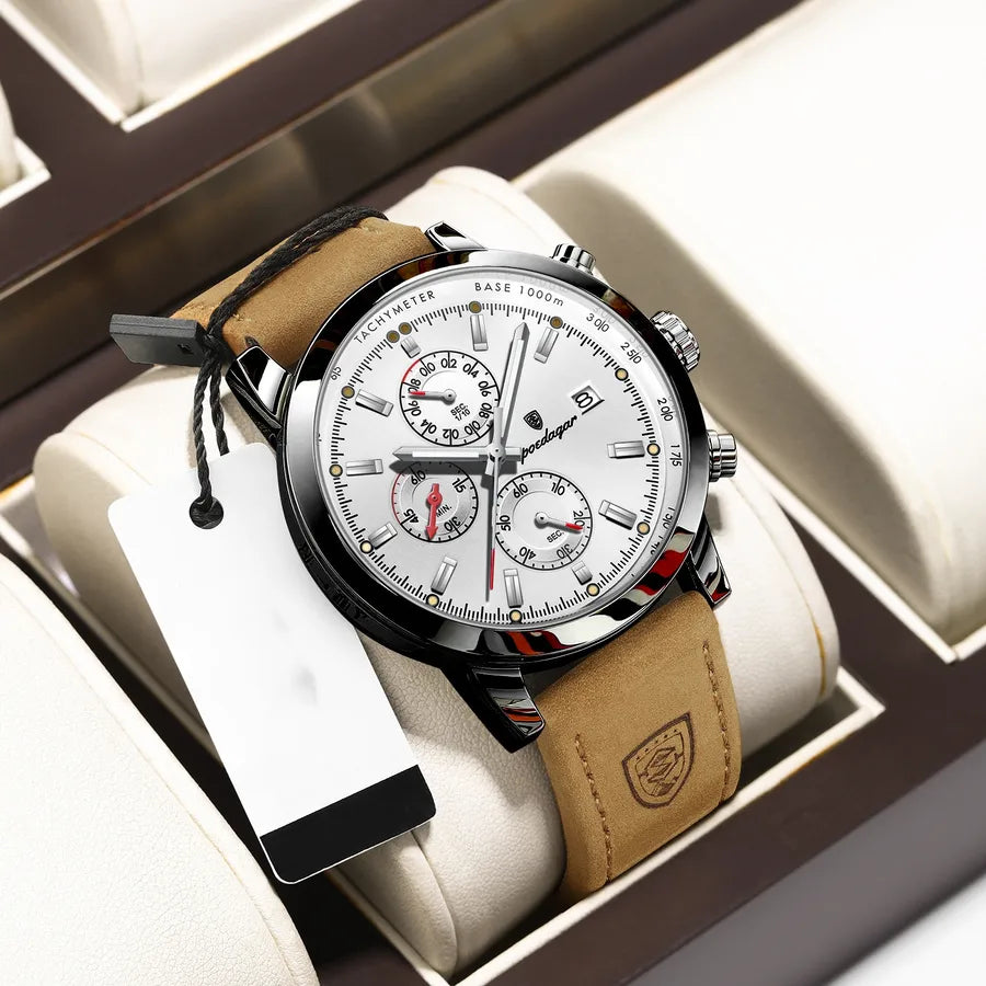 sports geometric buckle quartz men's watches
