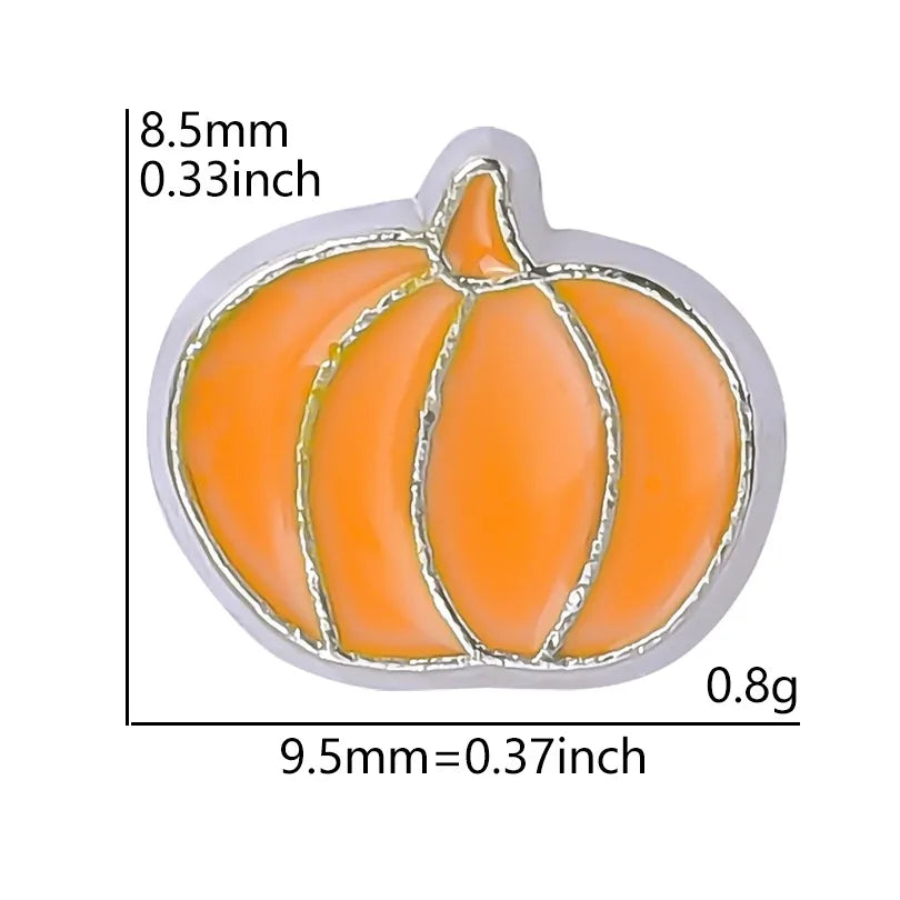 20 PCS/Package Alloy Color Block Pendant