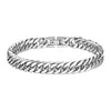 Hip-Hop Retro Solid Color Titanium Steel Plating Men's Bracelets