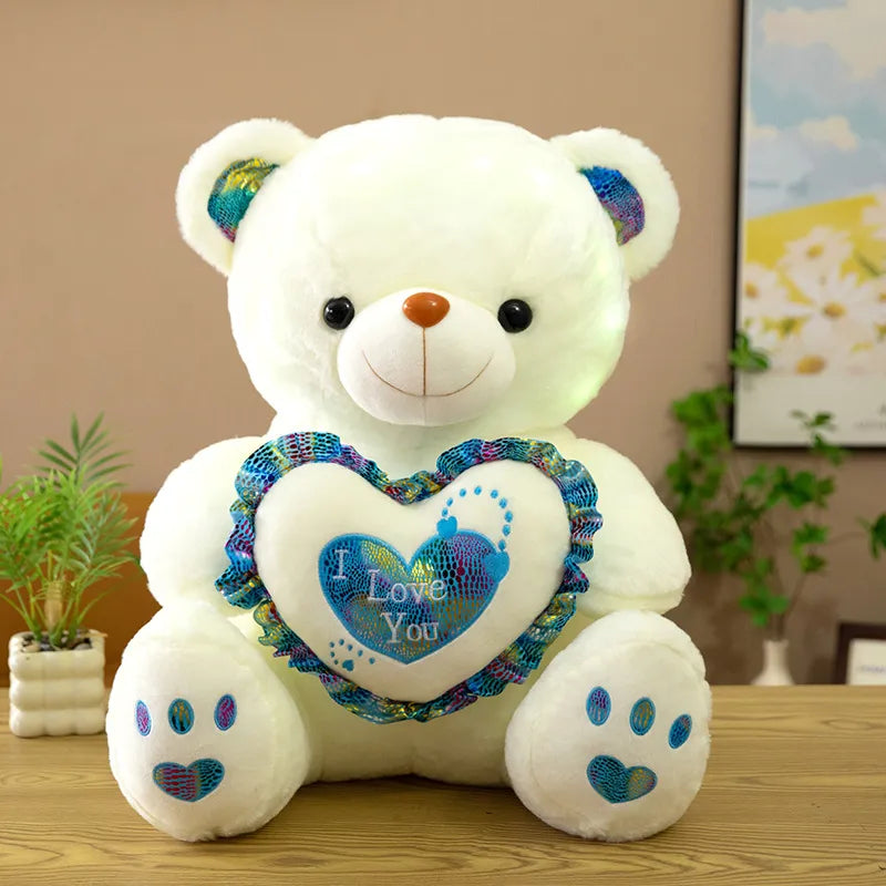 Stuffed Animals & Plush Toys Letter Bear Heart Shape PP cotton Toys