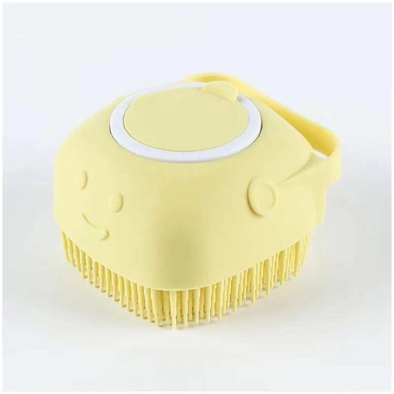 pet shower brush dog massage brush pet massage gloves cat petting hair removal brush pet supplies miracle baby sponge