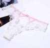 women's solid color low waist thong panties