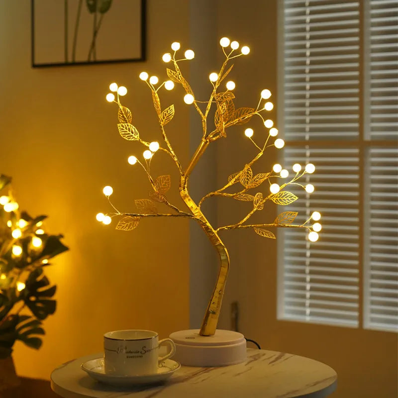 Christmas Retro Simple Style Star Tree Plastic Indoor Party Lightings